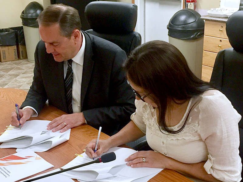 Lac La Ronge Indian Band and Cameco Sign Collaboration Agreement