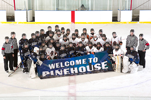 Hockey Star Makes Impression in Pinehouse photo