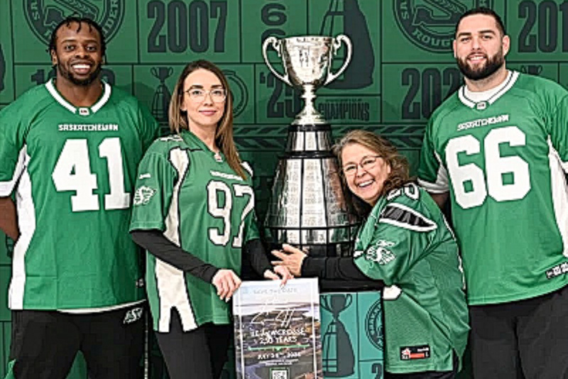 Grey Cup visits the north