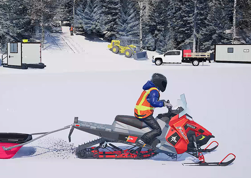 Winter exploration image